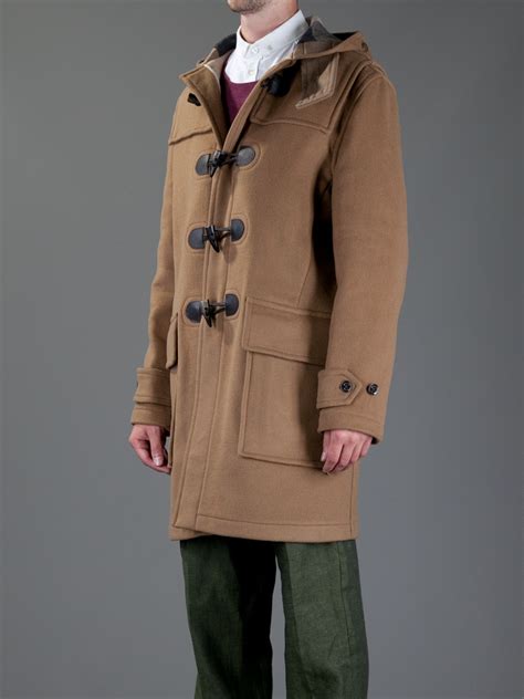 burberry duffle coat men's|burberry cashmere setup men.